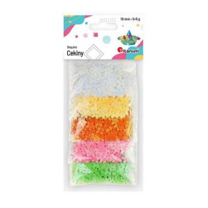 Cekiny Titanum Kwiaty 10mm, 25g
